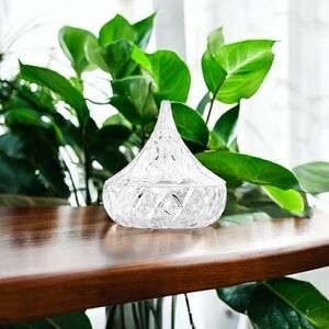 Hershey's Kisses Crystal Candy Trinket Dish